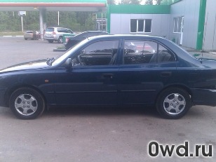 Битый автомобиль Hyundai Accent